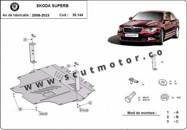 Scut motor Skoda Superb 1