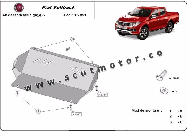 Scut radiator Fiat Fullback 11