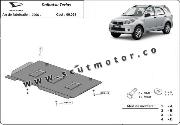 Scut cutie de viteză Daihatsu Terios 1