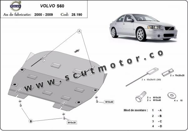 Scut motor Volvo S60 1