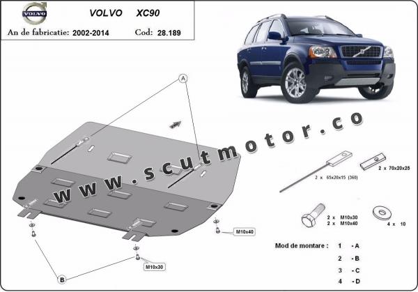 Scut motor Volvo XC90 1