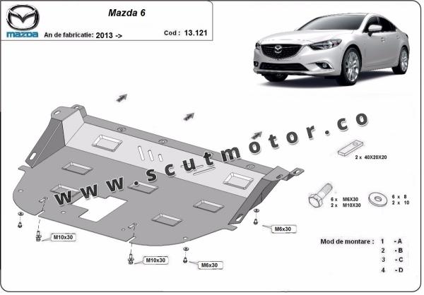 Scut motor Mazda 6 1