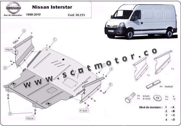 Scut motor Nissan Interstar 1