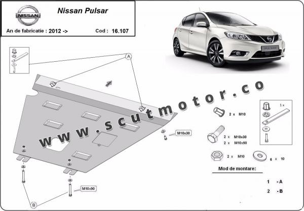 Scut motor Nissan Pulsar 3