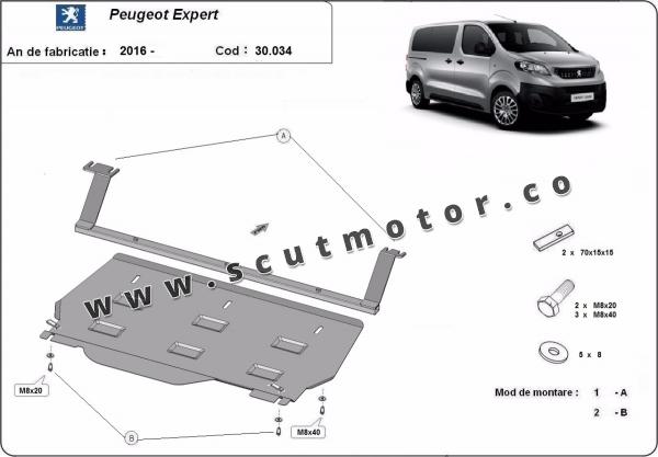Scut motor Peugeot Expert Autoutilitară 1