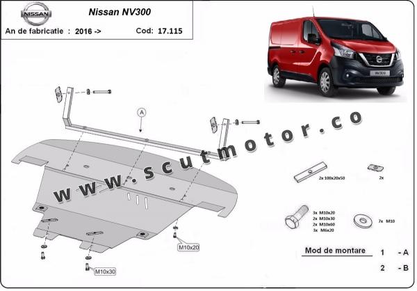 Scut motor Nissan NV300 1