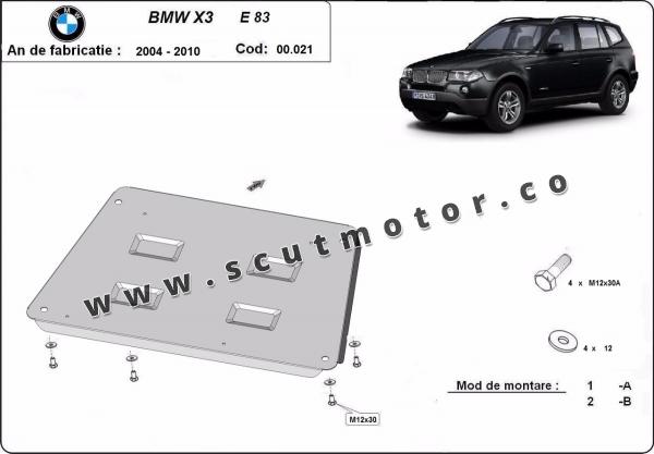 Scut motor BMW X3 1