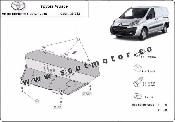 Scut motor Toyota Proace 1