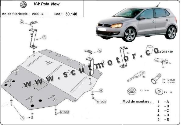 Scut motor VW Polo (6R) 1