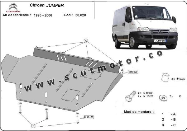 Scut motor Citroen Jumper 1