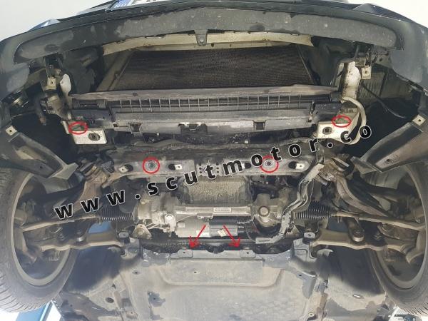 Scut motor  Mercedes C-Class W205 4