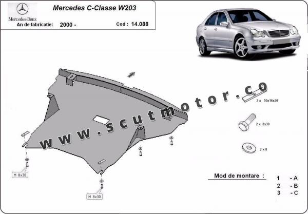 Scut motor Mercedes C-class W203 1