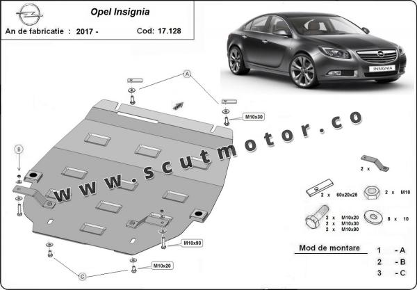 Scut motor Opel Insignia B 1