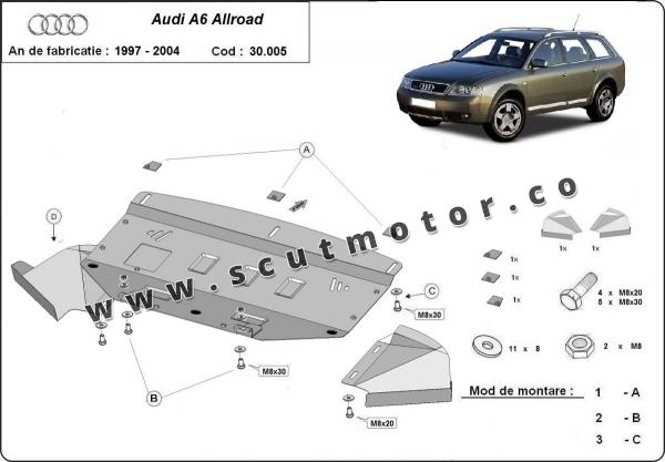 Scut motor Audi A6 Allroad 1