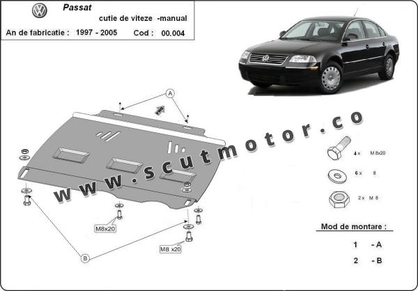 Scut cutie de viteză manuală  VW Passat B5, B5.5 1