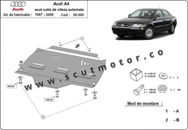 Scut cutie de viteză automată VW Passat B5, B5.5 3