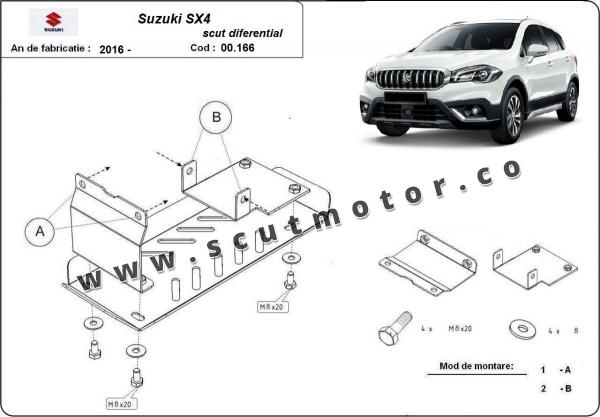 Scut diferențial Suzuki SX 4 1