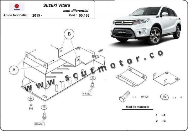 Scut diferențial Suzuki Vitara 1