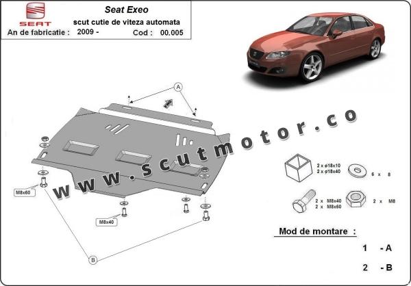 Scut cutie de viteză automată Seat Exeo 1