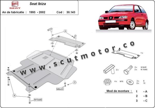 Scut motor Seat Ibiza 3