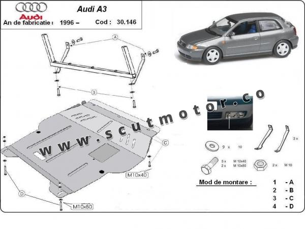 Scut motor Audi A3 1