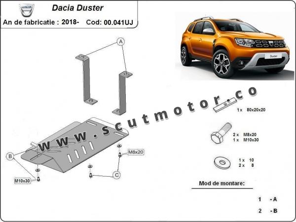 Scut diferențial Dacia Duster 4x4 1