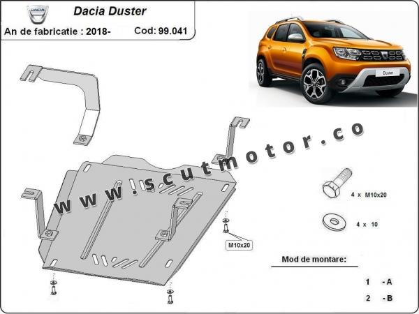 Scut rezervor Dacia Duster 2