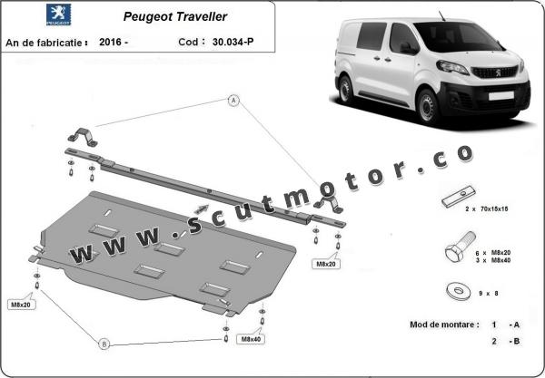 Scut motor Peugeot Traveller 1