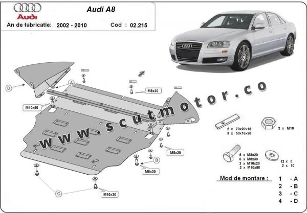 Scut motor Audi A8 1