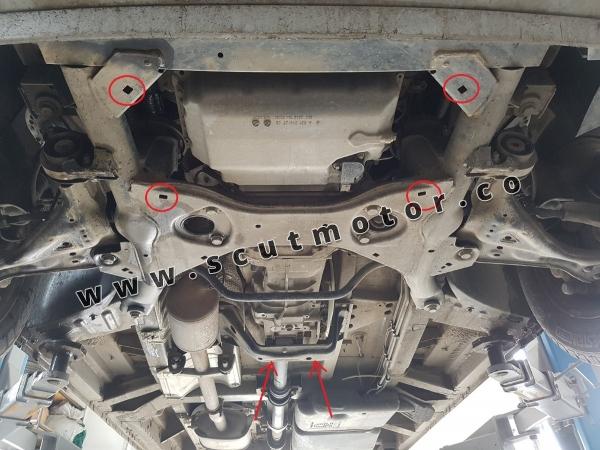 Scut motor metalic Mercedes Vito W639 - 2.2 D 4x2 4