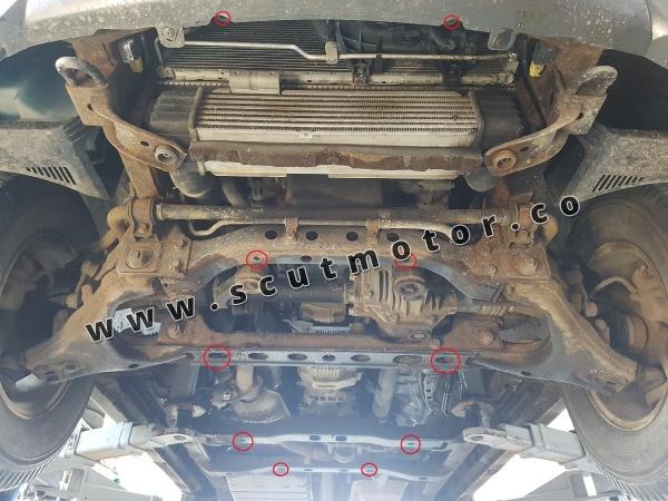 Scut motor și radiator Kia Sorento 4