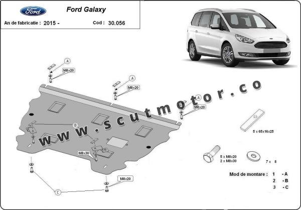 Scut motor Ford Galaxy 3 1