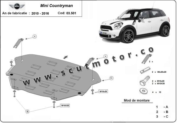 Scut motor Mini Countryman 1