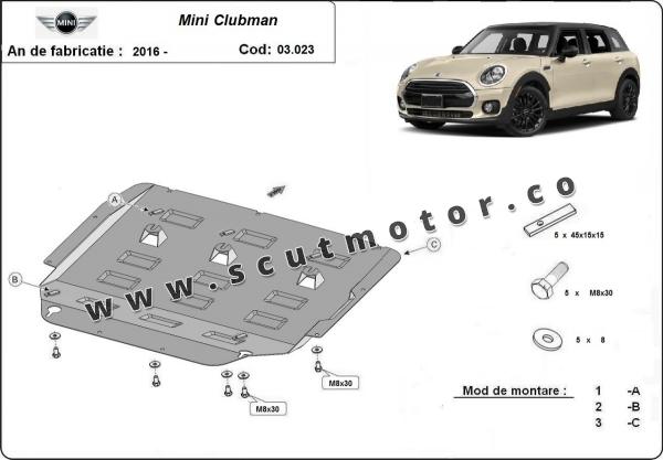 Scut motor Mini Clubman 1