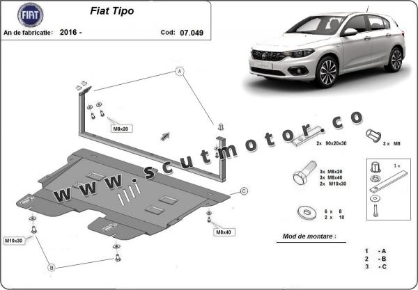 Scut motor Fiat Tipo 1