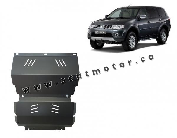 Scut motor și radiator Mitsubishi Pajero Sport 2 1