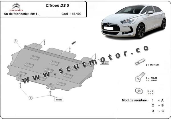 Scut motor Citroen DS5 1