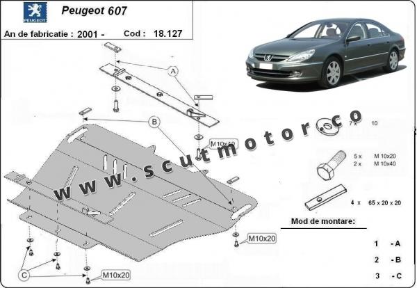 Scut motor Peugeot 607 1