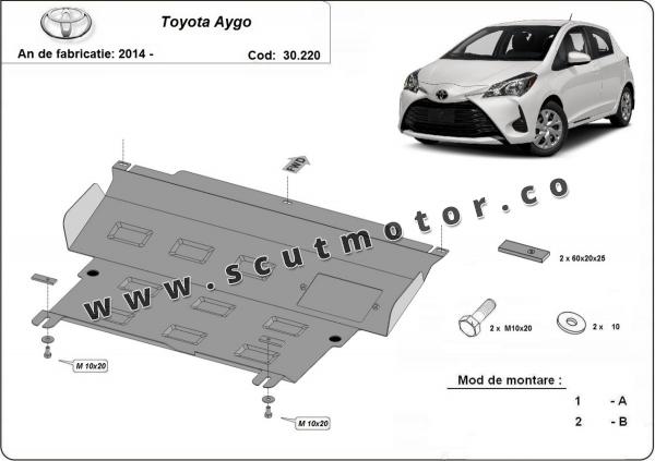 Scut motor Toyota Aygo AB40 3