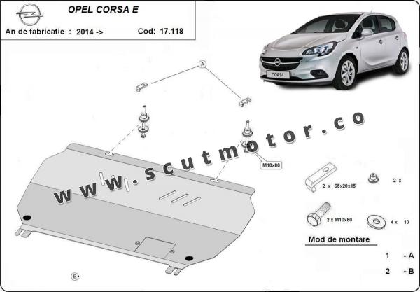 Scut motor Opel Corsa E 1
