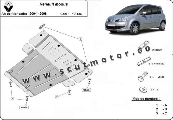 Scut motor Renault Modus 1