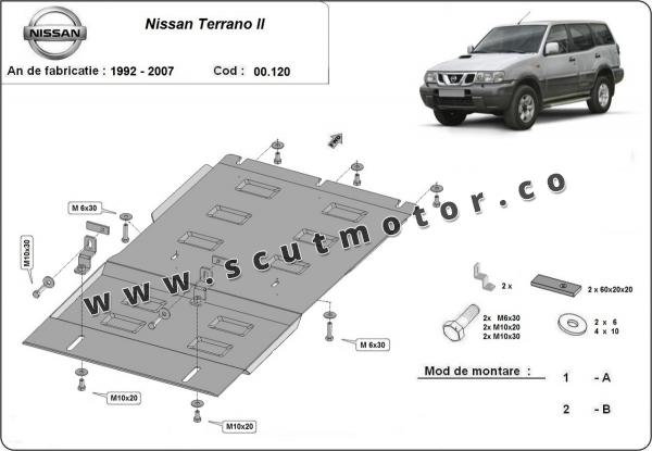 Scut cutie de viteza Nissan Terrano II  1