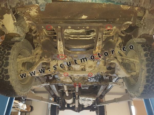 Scut motor și radiator Toyota Hilux 4