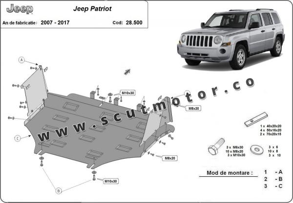 Scut motor Jeep Patriot 1