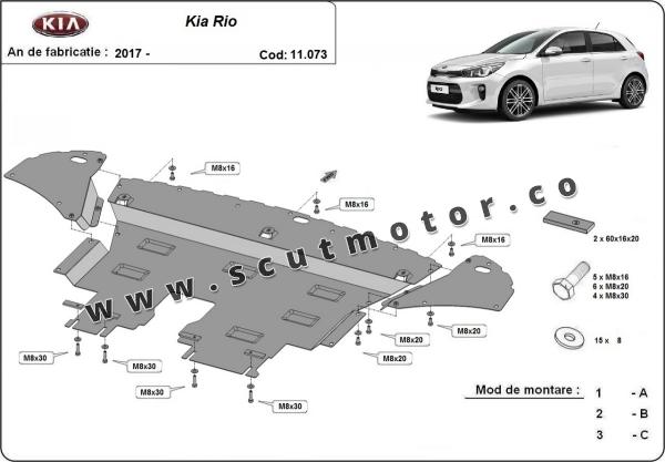 Scut motor Kia Rio 4 1