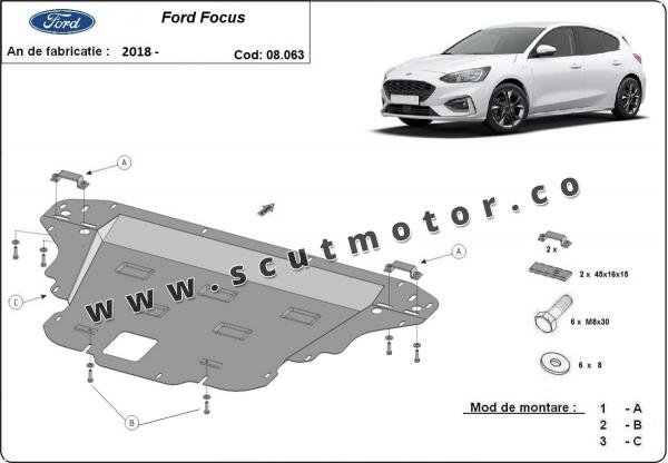 Scut motor Ford Focus 4 2