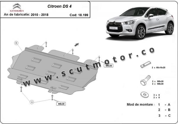 Scut motor Citroen DS4 1