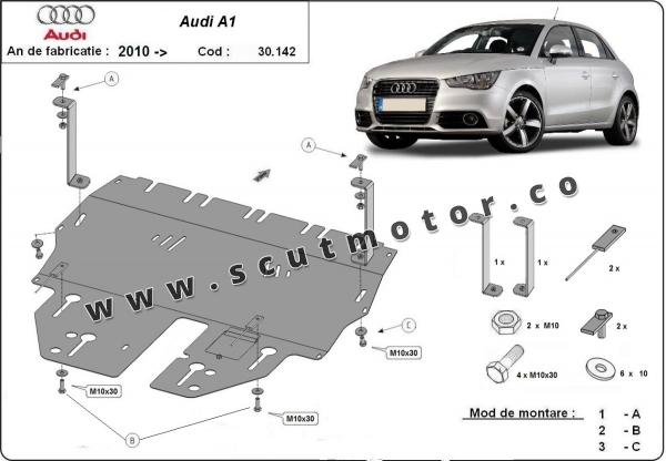 Scut motor Audi A1 1