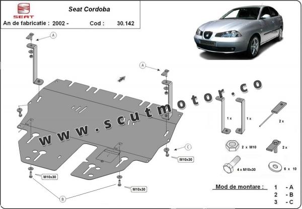 Scut motor Seat Cordoba Benzina 3