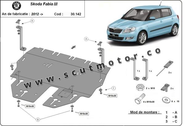 Scut motor Skoda Fabia 3 - Benzina 1